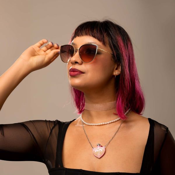 SUNGLASSES UNISEX CHILLI BEANS ROUND METAL OCMT4110